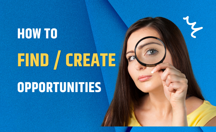 How to Find or Create Opportunities